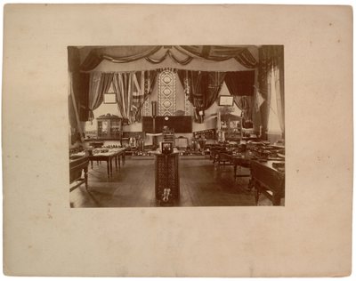 Modelkamer van de artillerie, ca. 1870 door American Photographer